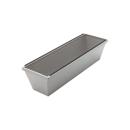 Warner 14" Stainless Steel HeliArc Mud Pan 196
